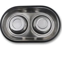 Van Ness Plastics Heavyweight Stainless Steel Double Dish