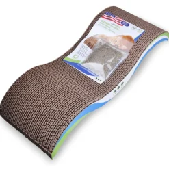 Van Ness Scratch 'N Relax Cat Scratcher Toy with Catnip