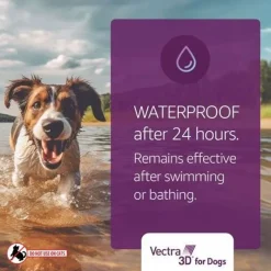 Vectra 3D Flea and Tick Spot Treatment for Dogs & Puppies, 21-55 lbs