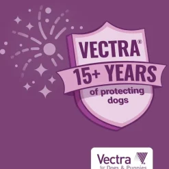 Vectra Flea and Tick Spot Treatment for Small Dogs & Puppies, 11-20 lbs
