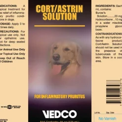 Vedco Cort/Astrin Solution for Inflammatory Pruritis in Dogs
