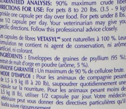 Vetasyl Fiber Capsules (100 capsule)