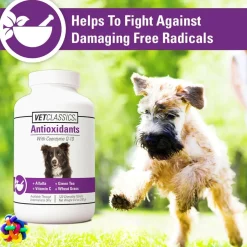 Vet Classics Antioxidants With Coenzyme Q-10 for Dogs (120 chewable tablets)
