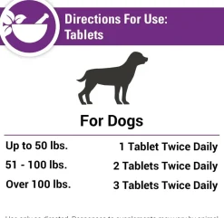 Vet Classics Antioxidants With Coenzyme Q-10 for Dogs (120 chewable tablets)