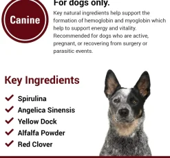 Vet Classics Blood & Energy for Dogs (120 Chew Tabs)