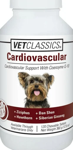 Vet Classics Cardiovascular Support for Dogs (120 Chew Tabs)