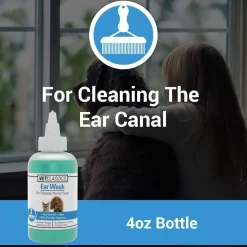 Vet Classics Ear Wash with Tea Tree Oil for Dogs & Cats (4 oz)