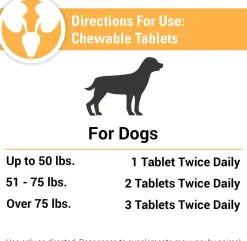 Vet Classics Incontinence for Dogs ( 120 Chew Tabs)