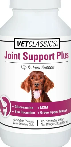 Vet Classics Joint Support Plus for Dogs (120 Chew Tabs)