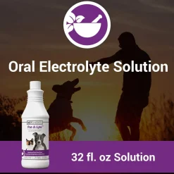 Vet Classics Pet-A-Lyte Oral Electrolyte Solution for Dogs & Cats (32 oz)