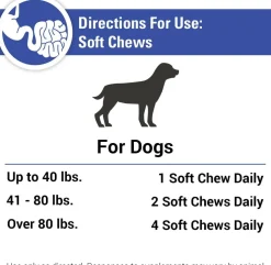 Vet Classics Stop Stool Eating Soft Chews for Dogs, 90 chews