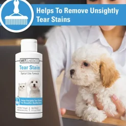Vet Classics Tear Stain Topical Liquid for Dogs & Cats (4 oz)