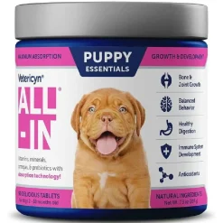 Vetericyn All-In Puppy Essentials Supplement for Dogs (90 ct)