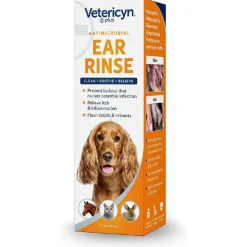 Vetericyn Plus Antimicrobial Pet Ear Rinse (3 oz)