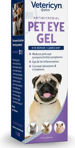 Vetericyn Plus Antimicrobial Pet Eye Gel (3 oz)