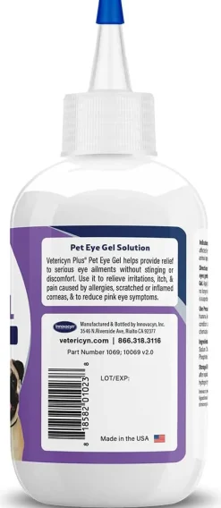 Vetericyn Plus Antimicrobial Pet Eye Gel (3 oz)