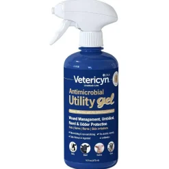 Vetericyn Plus Utility HydroGel Spray For Pets (16 oz)