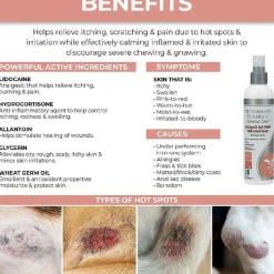 Veterinary Formula Clinical Care Hot Spot & Itch Relief Medicated Spray For Dogs & Cats (8 oz)