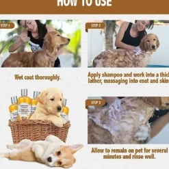 Veterinary Formula Solutions Puppy Love Gentle & Tearless Shampoo For Dogs & Cats (17 oz)