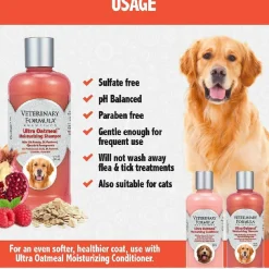 Veterinary Formula Solutions Ultra Oatmeal Moisturizing Shampoo For Dogs (17 oz)