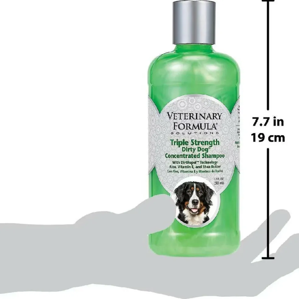 Veterinary Formula Solutions Triple Strength Concentrated Shampoo For Dogs (17 oz)