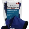 VetOne Nylon Padded Canine Muzzle, Medium (25-45 lbs)