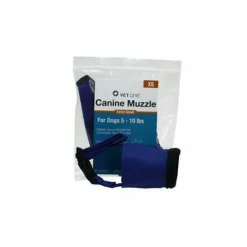 VetOne Nylon Padded Canine Muzzle, X-Small (5-10 lbs)