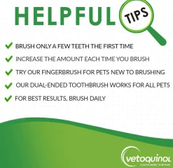 Vetoquinol Enzadent Enzymatic Poultry-Flavored Toothpaste for Dogs & Cats (90g tube)