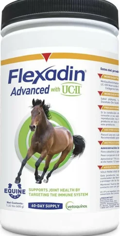 Vetoquinol Flexadin UC-II Joint Health Support for Horses (1.32 lb)