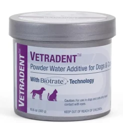 Vetradent Powder Water Additive for Dogs & Cats (10.6 oz)