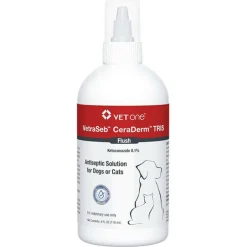 VetraSeb CeraDerm TRIS Flush Antiseptic Solution for Dogs and Cats