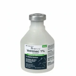 Vetrimec (Ivermectin) 1% Sterile Solution Injection for Cattle and Swine