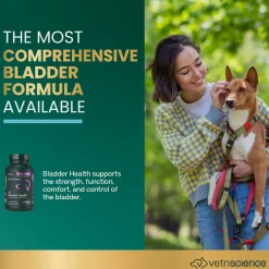 VetriScience Bladder Health Tablets for Dogs (90 Chewable Tablets)