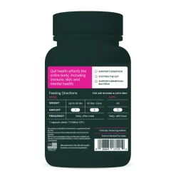 VetriScience Extra Strength Gut Health Vetri Mega Probiotic Capsules for Dogs & Cats
