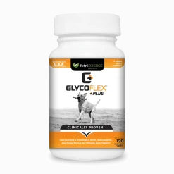 VetriScience GlycoFlex Plus Joint Supplement for Dogs (120 chewable tablets)