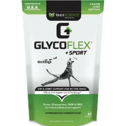 VetriScience GlycoFlex Sport Joint Supplement for Dogs (60 chews)