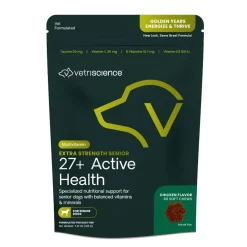 VetriScience Golden Years Energize and Thrive Multivitamin for Senior Dogs (60 soft chews)