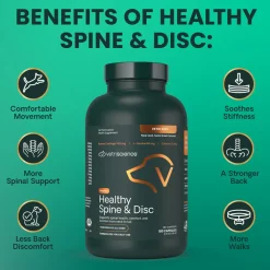 VetriScience Healthy Spine & Disc Capsule for Dogs (180 Capsules)