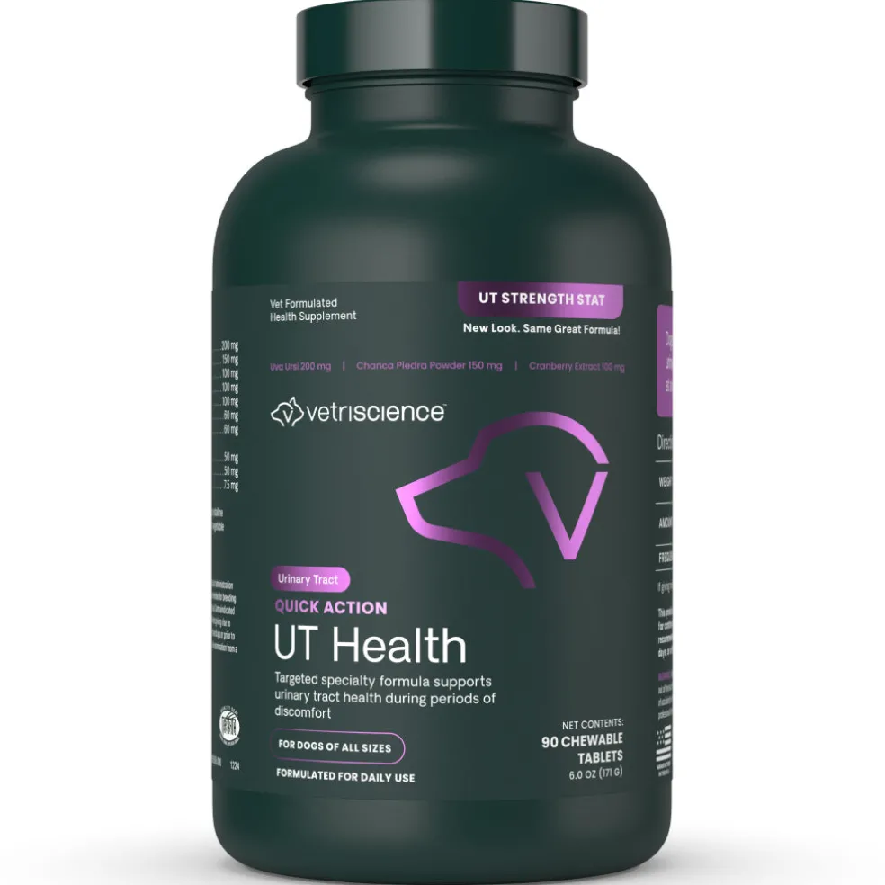 VetriScience Quick Action UT Health Tablet for Dogs (90 Chewable Tablets)