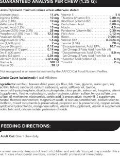 VetriScience Seninior 27+ Active Health NuCat Senior Multivitamin for Cats (30 soft chews)