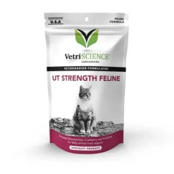 VetriScience UT Strength Urinary Tract Support for Cats (60 Soft Chews)