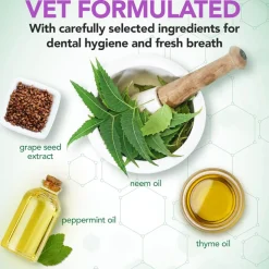 Vet's Best Breath Freshener Water Additive for Dogs and Puppies (16 oz)