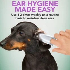 Vet's Best Ear Relief Finger Wipes for Dogs (50 ct)