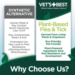 Vet's Best Flea and Tick Shampoo for Cats (12 oz)
