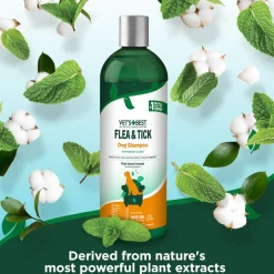 Vet's Best Flea & Tick Dog Shampoo (12 oz)