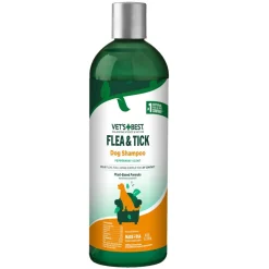 Vet's Best Flea & Tick Dog Shampoo (12 oz)