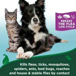 Vet's Best Flea & Tick Spray For Cat and Home - Cotton Spice Scent (32 oz)