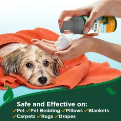 Vet's Best Flea & Tick Waterless Bath for Dogs (8 oz)