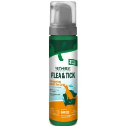 Vet's Best Flea & Tick Waterless Bath for Dogs (8 oz)