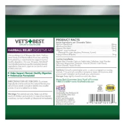 Vet's Best Hairball Relief Tabs For Cats (60 tablets)